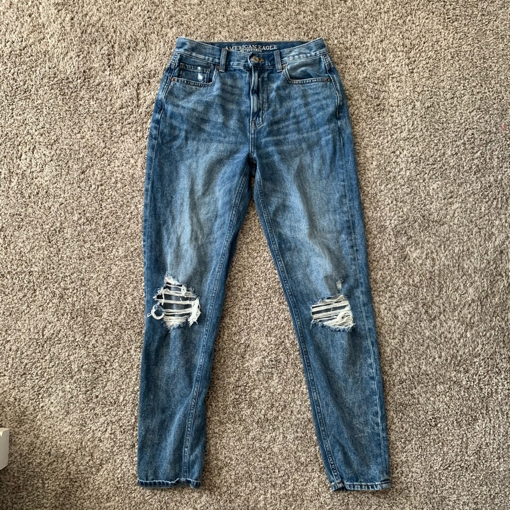 American Eagle high rise jeans!